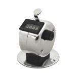 Manual Tally Desktop Version with 4 digites and screw mountingplate